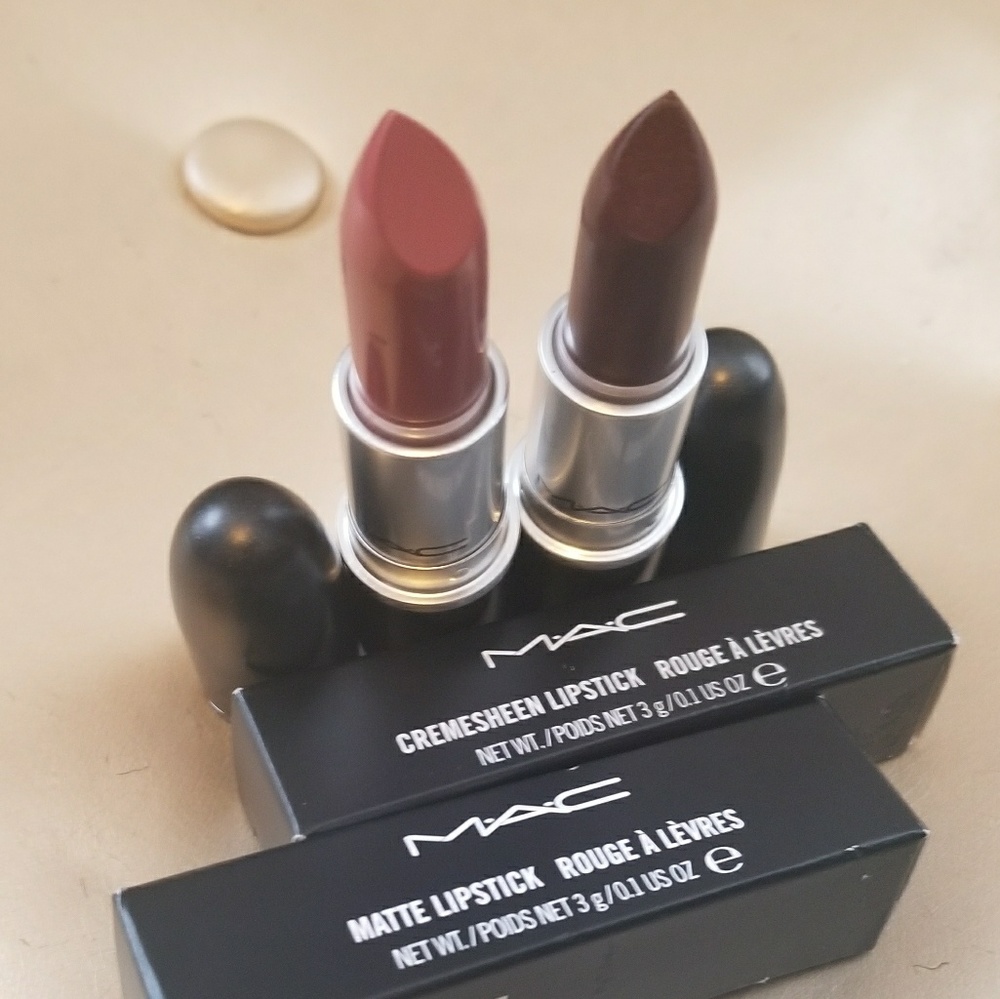 BNIB Bundle of 2  MAC lipsticks!!! Gorgeous!